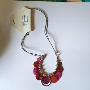 Cj Bank Necklace NEW WITH TAGS
